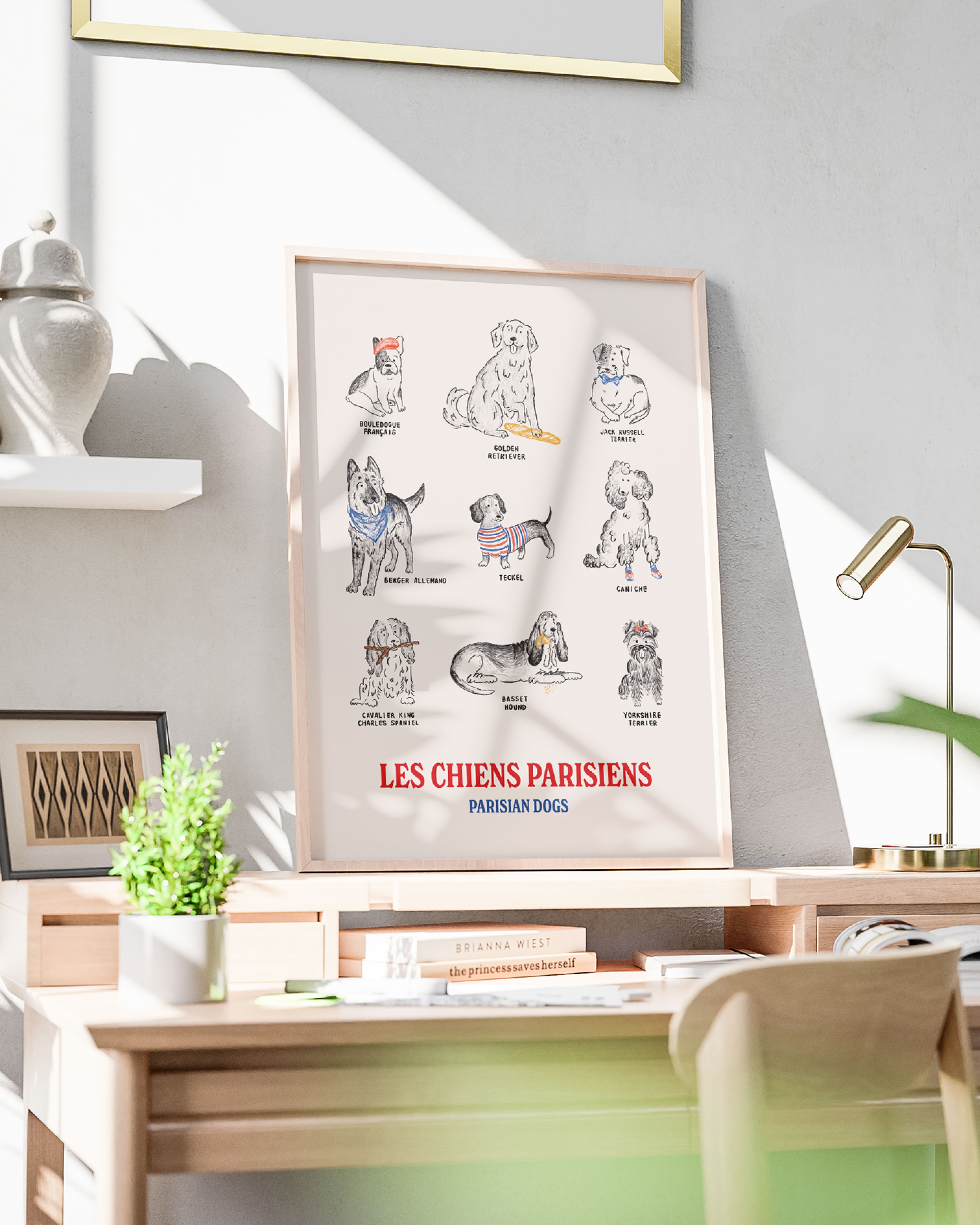 Parisian Dogs: Poster